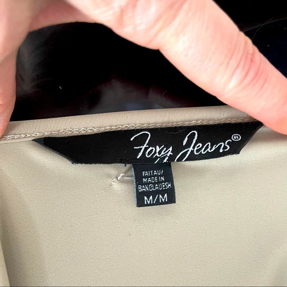 Foxy slinky square neck top - Picture 4 of 4